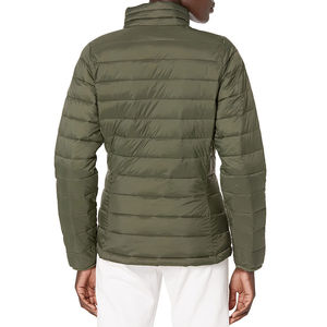 MOQ bajo servicio OEM al por mayor personalizado invierno mujer Puffer chaqueta burbuja para damas transpirable a prueba de viento mujer Puffer chaqueta - Product Image 5