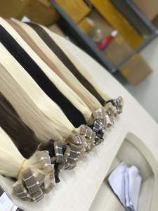 BigG Hair 100% Extensiones de cabello virgen vietnamita Super Double Luxury Tape-In Bleach Blonde Bundle Raw Cabello humano Grado a - Product Image 5