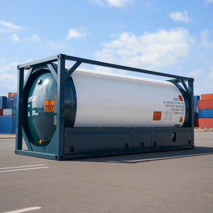 Conteneur-citerne ISO T75 LCO2 à double paroi isolé sous vide pour le transport maritime et ferroviaire de CO2 liquide, conforme à la norme EN 13458 - Product Image 3