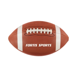 Ballon de football américain professionnel de qualité supérieure, en cuir PU/PVC personnalisé, doux, confortable, durable, fabriqué en usine - Product Image 3