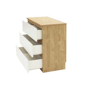 Modern 4-Drawer Bedroom <b>Storage</b> Chest, Minimalist Wood Dresser <b>Cabinet</b>, Versatile Organizer Unit for Bedroom and Home Interior - Product Image 4
