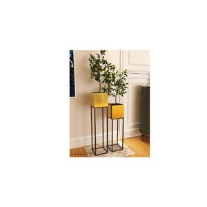 Venta caliente Flor de diseño moderno tamaño y forma personalizados maceta de hierro de Metal usos en decoración del hogar y artículos de jardín - Product Image 1