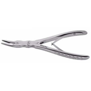 เครื่องมือแพทย์ผ่าตัด บีเยอร์ รอนเจอร์กระดูกแบบใช้มือ 2 มม. 15 ซม. แบบสองทาง โค้ง ผลิตจากเหล็กกล้าไร้สนิมเยอรมัน ได้รับมาตรฐาน CE โดย SurgiRight - Product Image 4