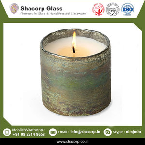 Latest Design Product in Candle Glass Fancy Candle Glass for Home Decor - Product Image 6