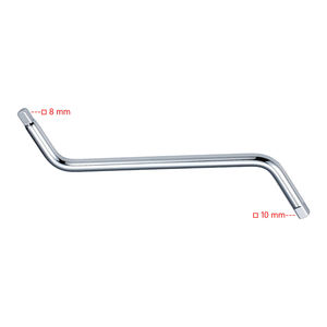 Llave de tapón de aceite ITA Tools con mango en S 207 MmL CV-acero Acabado en espejo Plata OEM ODM - Product Image 1