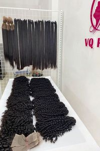 Máquina de cutículas Remy virgen más vendida, doble trama, doble dibujado para extensiones de cabello humano vietnamita rizado, solo tinte más ligero - Product Image 4