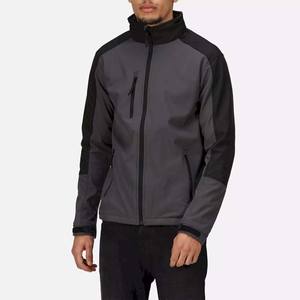 Veste Softshell pour homme, nouvelle arrivée 2026, sur mesure, manches longues, imperméable, légère, vêtements d'hiver, fermeture éclair contrastée - Product Image 1