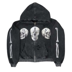 Sweat-shirts à capuche pour hommes de haute qualité, logo personnalisé, uni, lourd, imprimé, 100% coton, sweat-shirt vintage personnalisé - Product Image 6