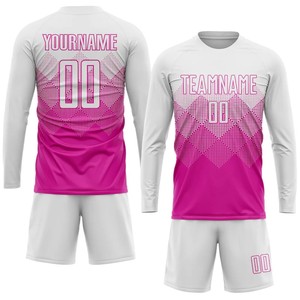 Ensemble maillots et shorts de football à sublimation personnalisée pour hommes adultes séchage rapide uniformes de football 100% polyester légers et respirants - Product Image 1