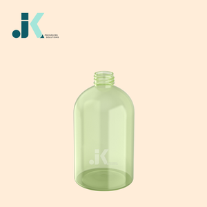 Vietnam Fábrica Mejor Precio PET Envase cosmético Boston Botella redonda 28/415 400ml Calidad Plástico M0501T - Product Image 1