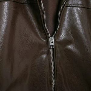 Casual Chaqueta de cuero de los hombres al por mayor chaquetas de cuero para los hombres - Product Image 3