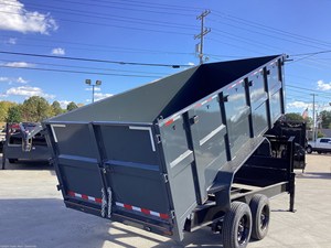 7x16 8Ton Remolque volquete Nuevo usado para la construcción de granjas Industrias agrícolas con componentes esenciales como el eje del engranaje del motor - Product Image 3