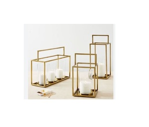 Linterna de metal nueva de alta calidad en linterna de metal para decoración del hogar nueva última vela votiva de metal en precio al por mayor - Product Image 3