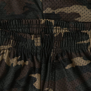 Pantalones Cortos de Baloncesto de Malla con Estampado de Camuflaje, Transpirables y Elásticos, con Logotipo Personalizado, de Poliéster, para Hombre, para Entrenamiento y Juegos - Product Image 4