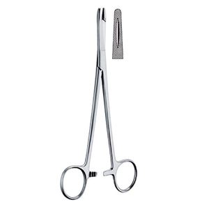 Portaagujas manual de acero inoxidable Olsen Hegar, juego dental, instrumentos quirúrgicos - Product Image 2