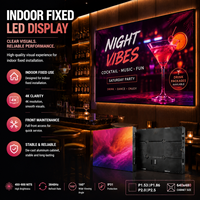 Video Wall LED para Interiores TOPVISION, Resolución 8K, Compatible con HDR, Empalme sin Interrupciones, Color Completo, Montaje Personalizable para Salas de Control