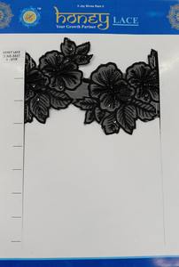 Exquisito colorido floral bordado encaje ajuste estilo de lujo patrones detallados vestidos de novia DIY artesanía proyectos Alta Costura moda - Product Image 3