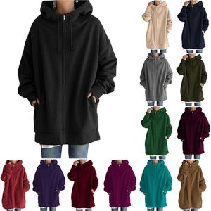 Haute qualité coton blanc modeste à capuche Logo personnalisé impression mode casual sweats à capuche sweat pull femmes 2024 - Product Image 1