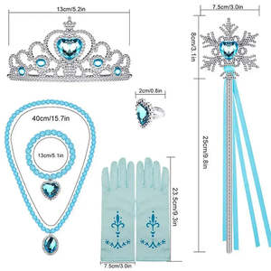 Disfraz de Elsa, Reina de las Nieves, Hecho de Plástico - Product Image 4