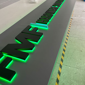 ป้ายไฟ LED 3 มิติ ปรับเปลี่ยนสี RGB ได้ สำหรับโฆษณาภายนอกอาคาร พร้อมโปรแกรม RGB ปรับแต่งได้ - Product Image 1