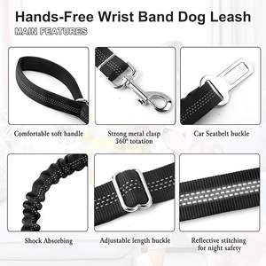 Guinzaglio per Cani Retrattile Classico Personalizzato in Gomma Solida, con Cinturino da Polso e Nastri - Product Image 3