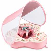 Flotteur de bain pour bébé non gonflable avec auvent amovible et siège réglable K7903Pro