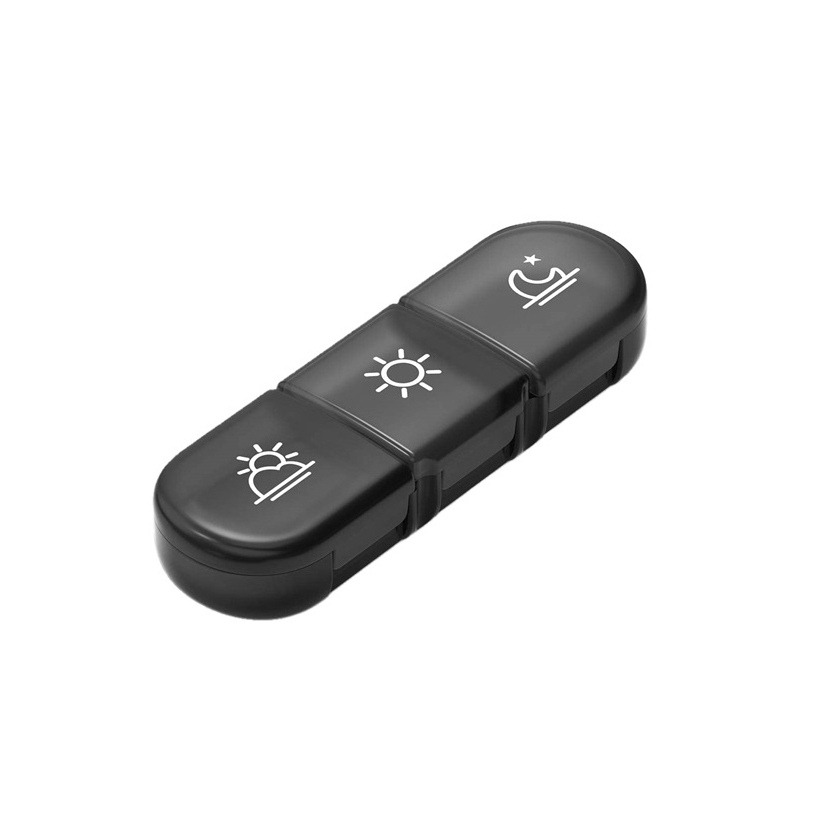 Travel Plastic Pill Other Medicine Child Proof Container Bottles