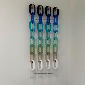 Adornos de Pared Personalizados de Alta Calidad, Decoración del Hogar Hecha a Mano con Cadenas, Decoración de Resina para Habitaciones, Artículos Acrílicos Adorables - Product Image 1