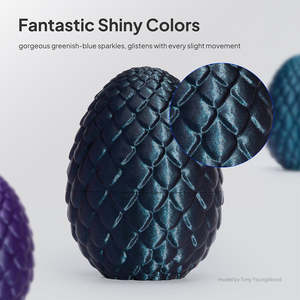 Filamento para Impresora 3D ELEGOO Galaxy PLA de 1.75mm y 1KG, Coloreado con Diversos Materiales como ABS, Nylon, PETG, PC, PVA, TPE y Más para Impresión 3D - Product Image 5