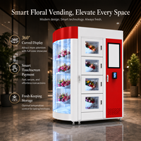Certification CE, prix de gros, distributeur automatique de fleurs en bouquet intelligent personnalisé, commercial, 24h/24, extérieur, automatique