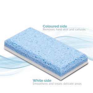 Pierre ponce double action pour les soins des pieds - élimine les peaux dures et adoucit - Qualité supérieure fabriquée en Espagne - Product Image 2