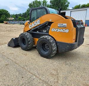 CASE SV340B Wheeled Skid Steer Loader 90HP Diesel with 0.46m³ <b>Bucket</b> <b>Heavy</b> <b>Duty</b> Construction Machine - Product Image 2