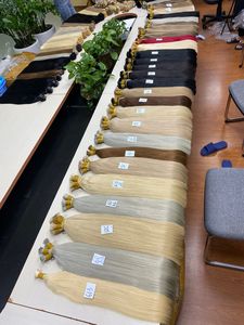 Extensiones de Cabello 100% humano para salón de belleza, alta calidad, venta al por mayor - Product Image 4