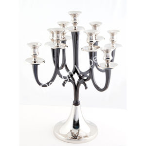 Candelabro decorativo al por mayor Soporte de candelabro de metal pulido de alta calidad más vendido en oferta especial - Product Image 5