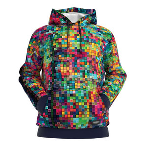 Sudadera con capucha de sublimación para hombre de poliéster 100% de la mejor calidad, ropa de invierno e impresa hecha a medida, suministro al por mayor - Product Image 1