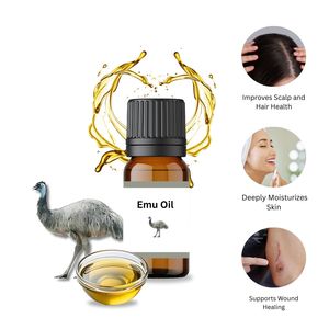 Livraison gratuite 100% huile de transporteur d'émeu pure et naturelle emballage personnalisé bas prix - Product Image 3