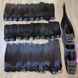 Vietnamese Raw Human Hair Wholesale Bundles Weft Bone Straight Large Stock <b>Top</b> Quality Virgin Hair - Product Image 3