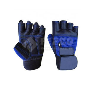 Top-Demanded Customizable Half-Finger Leather <b>Fitness</b> <b>Gloves</b> Heavy Duty Weightlifting Gym Sports Gear Durable Gym <b>Gloves</b> - Product Image 1