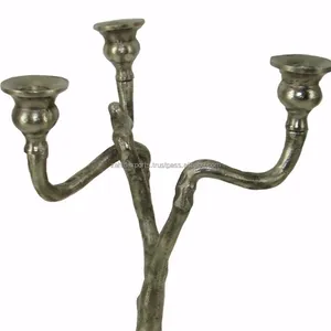 Porte-bougie de luxe tendance mondiale pour centre de table, style moderne pour l'intérieur, idéal pour Noël - Zahid Exports - Product Image 2