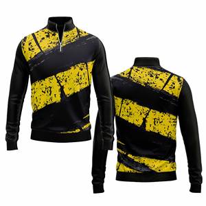 Veste de quart d'équipe sportive personnalisée hommes femmes vêtements de sport pour jeunes pullover d'équipe à séchage rapide - Product Image 6