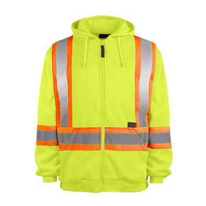 Prix d'usine à manches longues haute visibilité sécurité de travail hommes vestes conception personnalisée nouveauté confortable haute visibilité travail vestes pour hommes - Product Image 4