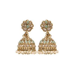 Collar de oro tradicional de la colección de bodas, joyería de AD inversa, cadenas chapadas en Mehandi, regalo para ella - Product Image 5