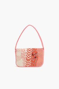 Bolsos de Mano de Diseño con Cuentas para Mujer, Bolsos de Mano Bordados a Mano con Cuentas de Semillas Multicolores, de Algodón Clásico para Fiestas - Product Image 2