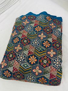 Venta al por mayor de suministro de fábrica bordado vestido de novia impreso Georgette tela ocasión especial Material de tul precio a granel disponible - Product Image 4