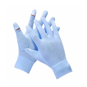 Dernier modèle de gants d'équitation du fabricant Gants d'équitation équestre colorés de qualité supérieure en cuir souple Gants de polo avec logo personnalisé - Product Image 6