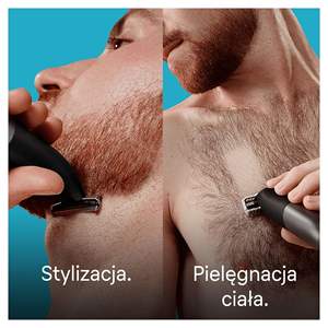 Recortadora de Barba y Afeitadora Corporal Eléctrica Híbrida Inalámbrica para Hombre, Resistente al Agua, con Cuchilla de Cerámica, Herramienta de Aseo Práctica - Product Image 2