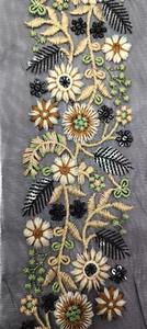 Lujoso estilo de negocios de encaje de tul bordado Floral colorido para moda nupcial decoración del hogar zapatos bolsas de ropa - Product Image 2