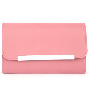 กระเป๋าสตางค์หนังผู้หญิง (ZZ-8) - สีชมพู - Product Image 2