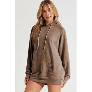 Sudadera con Capucha de Alta Calidad para Mujer, Logotipo Personalizado, Estilo Holgado y Amplio para Invierno, Hecha en Pakistán - Product Image 3