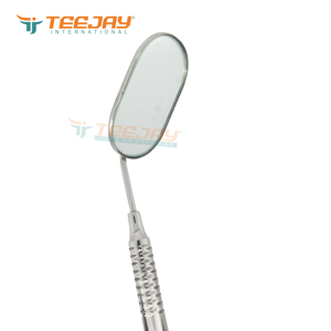 Espejo Redondo para Pestañas Más Vendido, con Mango Texturizado, Marco Metálico de Una Sola Cara, Espejo para Extensión de Pestañas, OEM, Marca Privada - Product Image 4